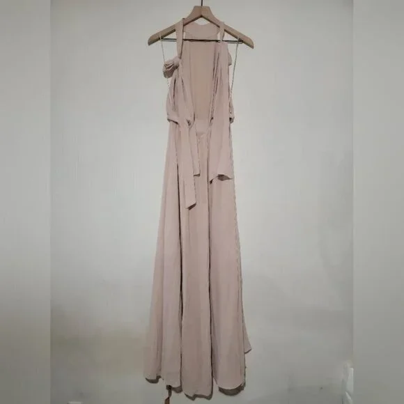 Reformation Andee Champagne Dress - Picture 3 of 7